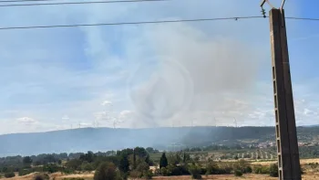 Incendie à Oupia - Hérault - 1 juillet 2026 - Feux de forêts et d'espaces naturels