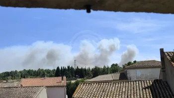 Incendie à Oupia - Hérault - 1 juillet 2026 - Feux de forêts et d'espaces naturels