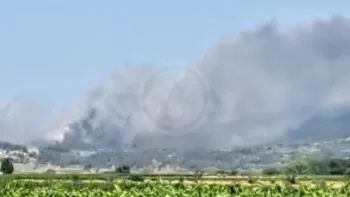 Incendie à Oupia - Hérault - 1 juillet 2026 - Feux de forêts et d'espaces naturels