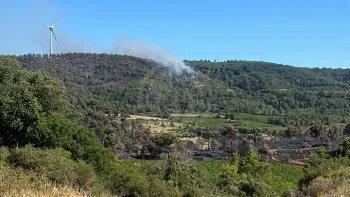 Incendie à Oupia - Hérault - 1 juillet 2026 - Feux de forêts et d'espaces naturels