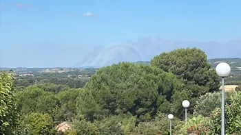 Incendie à Oupia - Hérault - 1 juillet 2026 - Feux de forêts et d'espaces naturels
