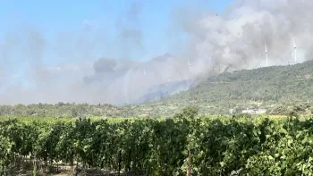 Incendie à Oupia - Hérault - 1 juillet 2026 - Feux de forêts et d'espaces naturels