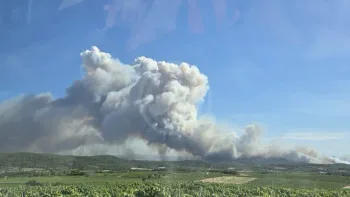 Incendie à Oupia - Hérault - 1 juillet 2026 - Feux de forêts et d'espaces naturels