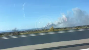 Incendie à Oupia - Hérault - 1 juillet 2026 - Feux de forêts et d'espaces naturels