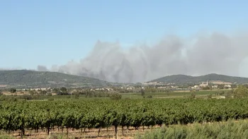 Incendie à Oupia - Hérault - 1 juillet 2026 - Feux de forêts et d'espaces naturels