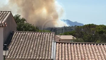 Incendie à Fréjus - Var - 1 juillet 2026 - Feux de forêts et d'espaces naturels