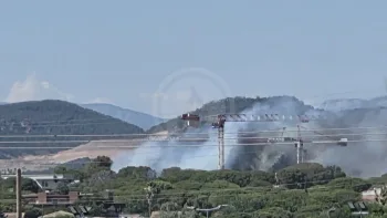 Incendie à Fréjus - Var - 1 juillet 2026 - Feux de forêts et d'espaces naturels