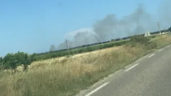 Incendie à Montfrin - Gard - 1 juillet 2026 - Feux de forêts et d'espaces naturels