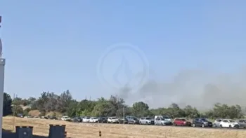 Incendie à Villeneuve-lès-Béziers - Hérault - 1 juillet 2026 - Feux de forêts et d'espaces naturels
