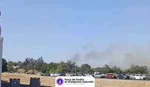 Incendie à Villeneuve-lès-Béziers (34) : les pompiers interviennent