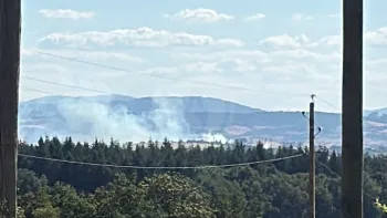 Incendie à Cordelle - Loire - 1 juillet 2026 - Feux de forêts et d'espaces naturels