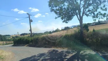 Incendie à Cordelle - Loire - 1 juillet 2026 - Feux de forêts et d'espaces naturels