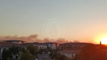 Incendie à Rognac - Bouches-du-Rhône - 1 juillet 2026 - Feux de forêts et d'espaces naturels