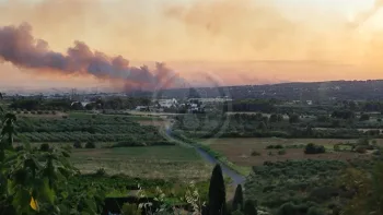 Incendie à Rognac - Bouches-du-Rhône - 1 juillet 2026 - Feux de forêts et d'espaces naturels