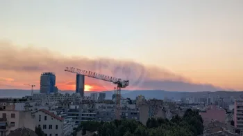 Incendie à Rognac - Bouches-du-Rhône - 1 juillet 2026 - Feux de forêts et d'espaces naturels