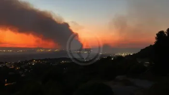Incendie à Rognac - Bouches-du-Rhône - 1 juillet 2026 - Feux de forêts et d'espaces naturels