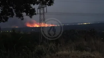 Incendie à Rognac - Bouches-du-Rhône - 1 juillet 2026 - Feux de forêts et d'espaces naturels