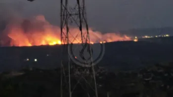 Incendie à Rognac - Bouches-du-Rhône - 1 juillet 2026 - Feux de forêts et d'espaces naturels