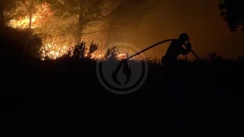 Incendie à Lançon-Provence - Bouches-du-Rhône - 1 juillet 2026 - Feux de forêts et d'espaces naturels