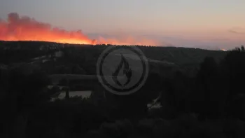 Incendie à Lançon-Provence - Bouches-du-Rhône - 1 juillet 2026 - Feux de forêts et d'espaces naturels