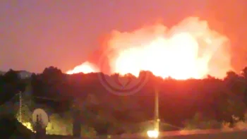 Incendie à Lançon-Provence - Bouches-du-Rhône - 1 juillet 2026 - Feux de forêts et d'espaces naturels