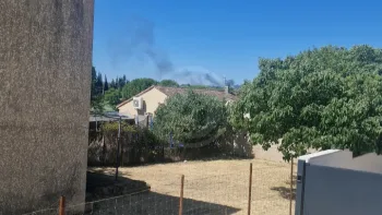 Incendie à Uzès - Gard - 2 juillet 2026 - Feux de forêts et d'espaces naturels