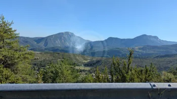 Incendie à Castellane - Alpes-de-Haute-Provence - 2 juillet 2026 - Feux de forêts et d'espaces naturels