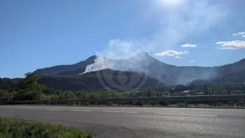 Incendie à Castellane - Alpes-de-Haute-Provence - 2 juillet 2026 - Feux de forêts et d'espaces naturels