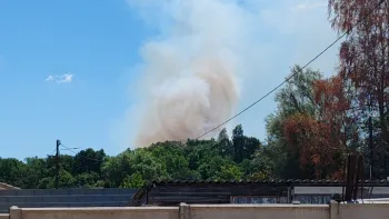Incendie à Saint-Mariens - Gironde - 2 juillet 2026 - Feux de forêts et d'espaces naturels