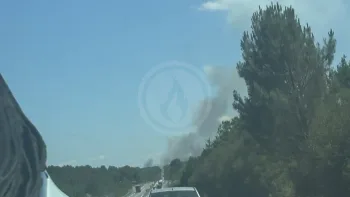 Incendie à Saint-Mariens - Gironde - 2 juillet 2026 - Feux de forêts et d'espaces naturels