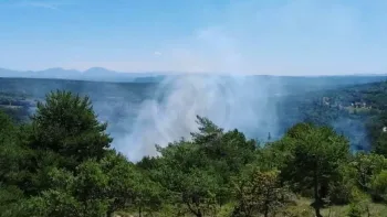 Incendie à Vachères - Alpes-de-Haute-Provence - 2 juillet 2026 - Feux de forêts et d'espaces naturels