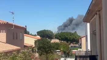 Incendie à Canet-en-Roussillon - Pyrénées-Orientales - 2 juillet 2026 - Feux de forêts et d'espaces naturels