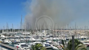 Incendie à Canet-en-Roussillon - Pyrénées-Orientales - 2 juillet 2026 - Feux de forêts et d'espaces naturels