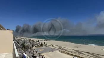 Incendie à Canet-en-Roussillon - Pyrénées-Orientales - 2 juillet 2026 - Feux de forêts et d'espaces naturels