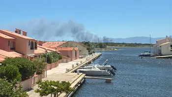 Incendie à Canet-en-Roussillon - Pyrénées-Orientales - 2 juillet 2026 - Feux de forêts et d'espaces naturels