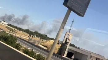 Incendie à Canet-en-Roussillon - Pyrénées-Orientales - 2 juillet 2026 - Feux de forêts et d'espaces naturels