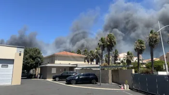 Incendie à Canet-en-Roussillon - Pyrénées-Orientales - 2 juillet 2026 - Feux de forêts et d'espaces naturels