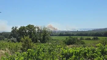 Incendie à Roquemaure - Gard - 2 juillet 2026 - Feux de forêts et d'espaces naturels
