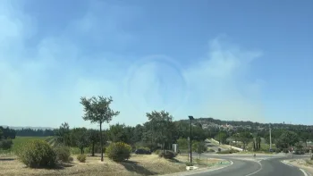 Incendie à Roquemaure - Gard - 2 juillet 2026 - Feux de forêts et d'espaces naturels