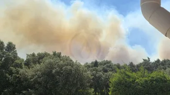 Incendie à Roquemaure - Gard - 2 juillet 2026 - Feux de forêts et d'espaces naturels