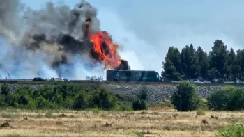 Incendie à Narbonne - Aude - 2 juillet 2026 - Feux de forêts et d'espaces naturels