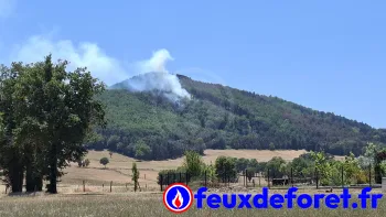 Incendie à Chanteuges - Haute-Loire - 2 juillet 2026 - Feux de forêts et d'espaces naturels
