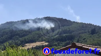 Incendie à Chanteuges - Haute-Loire - 2 juillet 2026 - Feux de forêts et d'espaces naturels