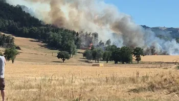 Incendie à Chanteuges - Haute-Loire - 2 juillet 2026 - Feux de forêts et d'espaces naturels
