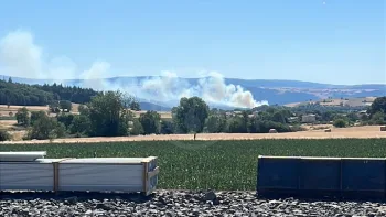 Incendie à Chanteuges - Haute-Loire - 2 juillet 2026 - Feux de forêts et d'espaces naturels