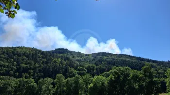 Incendie à Chanteuges - Haute-Loire - 2 juillet 2026 - Feux de forêts et d'espaces naturels