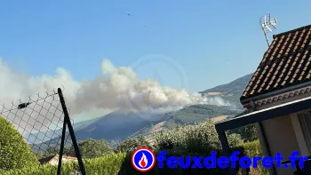 Incendie à Chanteuges - Haute-Loire - 2 juillet 2026 - Feux de forêts et d'espaces naturels