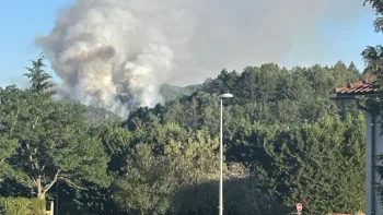 Incendie à Chanteuges - Haute-Loire - 2 juillet 2026 - Feux de forêts et d'espaces naturels