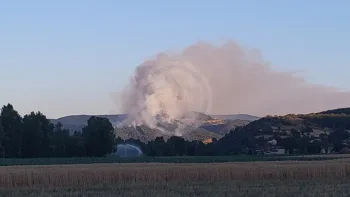 Incendie à Chanteuges - Haute-Loire - 2 juillet 2026 - Feux de forêts et d'espaces naturels