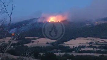 Incendie à Chanteuges - Haute-Loire - 2 juillet 2026 - Feux de forêts et d'espaces naturels